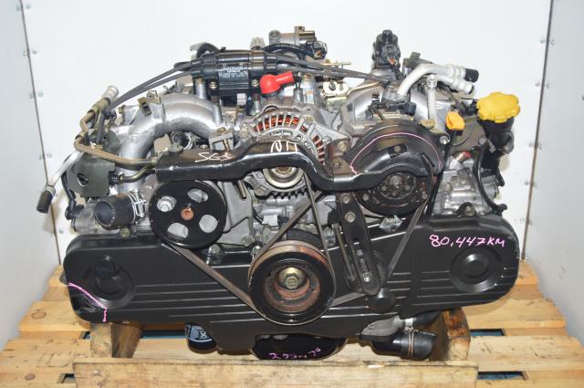 JDM Legacy 2000-2003 SOHC NA 2.0L Replacement EJ201, EJ202 Motor Long Block for 2.5L EJ251, EJ252