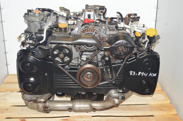 JDM EJ205 WRX GD 2002-2005 Non-AVCS Engine Turbocharged with TD04 Swap For Sale