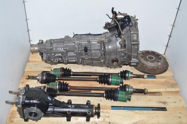 JDM Subaru WRX 2002-2005 4.11 Transmission Swap For Sale with Axles & Rear DIfferential