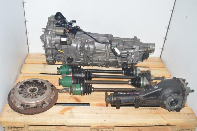 JDM Subaru WRX Impreza 2002-2005 5 Speed Manual Transmission with Axles & 4.11 LSD Differential