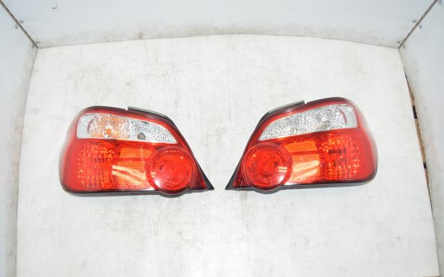 Subaru WRX STi Version 8 JDM Blobeye Red Tail Lights for 2004-2007