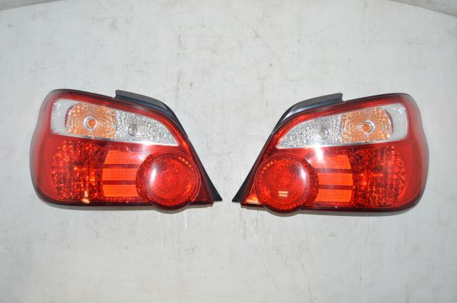 JDM Version 8 STi GD Red Tail Lights for 2004-2007 Sedan