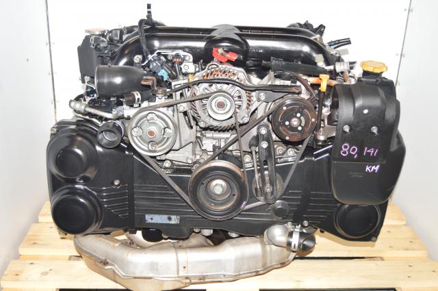 JDM Subaru EJ20Y DOHC Twin-Scroll Engine Swap with EGR, TD04 Twin Scroll Turbocharger (replacement for ej255 08-14 wrx, forester and legacy engines)