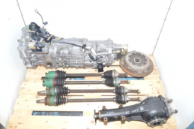 JDM Subaru WRX Impreza 2002-2005 5 Speed Manual Transmission with Axles &4.444 LSD Differential