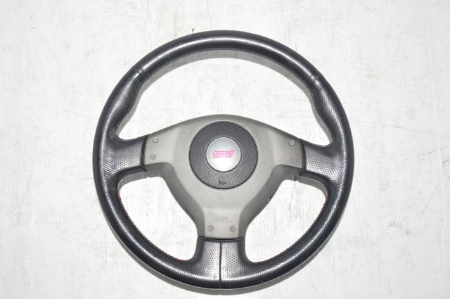 Version 8 WRX STI Silver Steering Wheel for 2004-2005 WRX & STI
