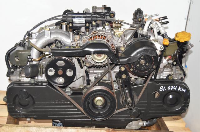 JDM Subaru Legacy SOHC NA 2000-2003 2.0L Engine Replacement for 2.5L EJ251 Motor
