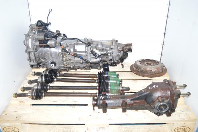 2002-2005 WRX Subaru JDM 5-Speed Replacement Transmission with Axles & Rear 4.444 Differential