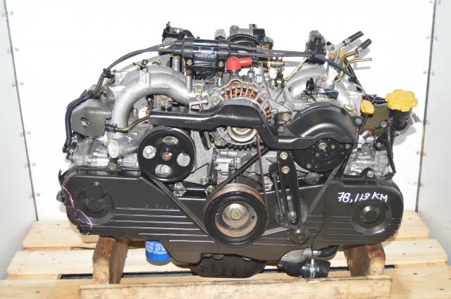 JDM Subaru Forester SOHC 1999-2002 NA EJ201 2.0L Replacement Long Block Motor for USDM EJ251 2.5L