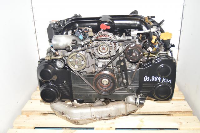 Used Subaru Twin-Scroll EJ20X VF38 Turbocharged 2.0L Replacement Legacy GT 2004-2005 JDM Engine for Sale