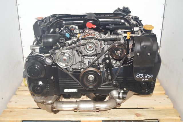 used jdm EJ255 2.5L replacement engine for 2008-2014 WRX , Motor with air pump & egr , also fits forester xt