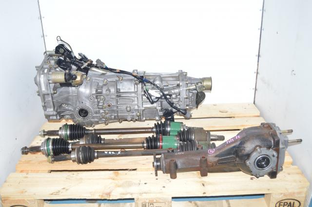 Used Subaru Impreza,  WRX 2002-2005, Forester Transmission Replacement, JDM TY755VB4BA 5MT Package with 4.444 Rear Diff For Sale