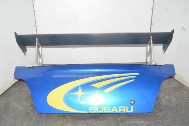 2002-2007 Subaru WRX STI WRB Trunk w/Tommy Kaira GT Spoiler and WRC Decal