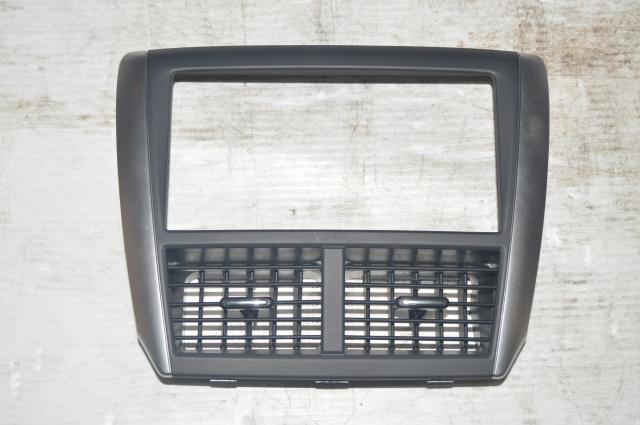 Subaru GR STI 2008-2014 Radio Trim Center Console Bezel w/Vents for Sale