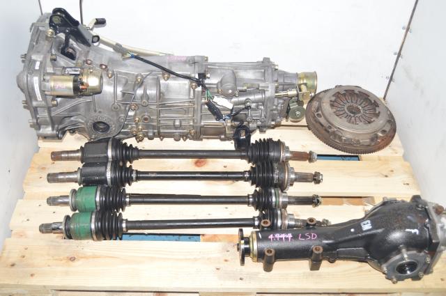 JDM Replacement 5 Speed WRX 2002-2005 Manual Transmission with LSD 4.444 Rear Differential