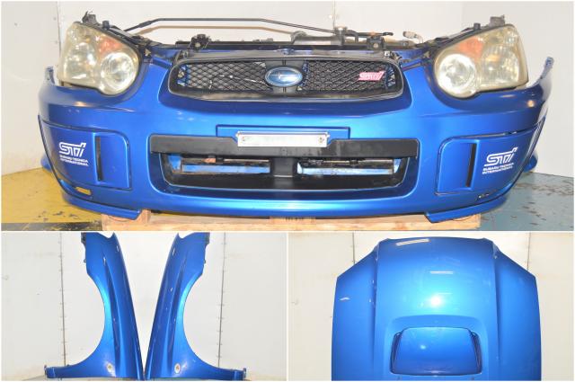 JDM Version 8 Blobeye 2004-2005 GD Front End Conversion with Fenders, Front Bumper, Rad Support, Headlights & Foglights