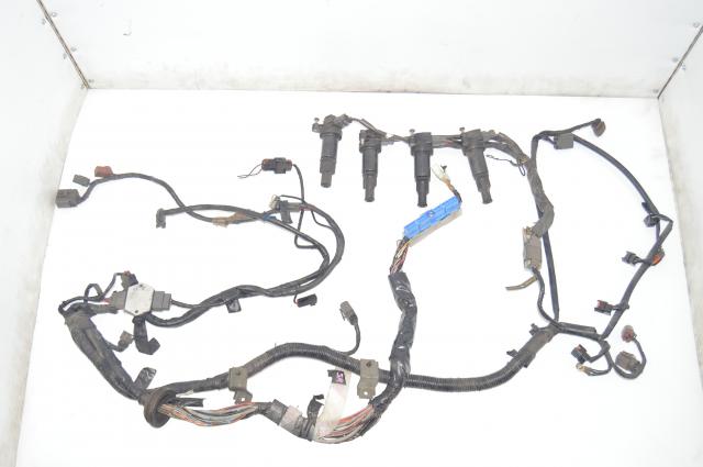 Used S13 SR20DET JDM 180SX Silvia Wire Harness with Ignition Coils Assembly for Sale