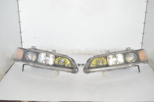JDM Acura Integra DC2 Used Front Left & Right Complete HID Headlights with Balasts