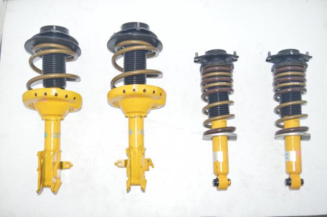 JDM STI VAB 2015-2018 Bilstein Yellow Suspenions with Aftermarket TEIN Springs for Sale 5x114.3
