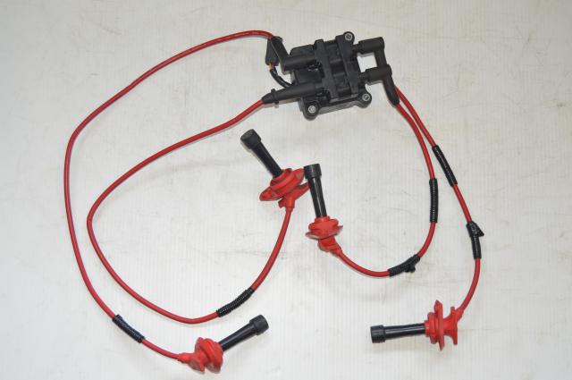 JDM EJ20 EJ25 Ignition Coil, Wiring & Plugs For Sale for 1998-2004 Non Turbo Subaru Applications
