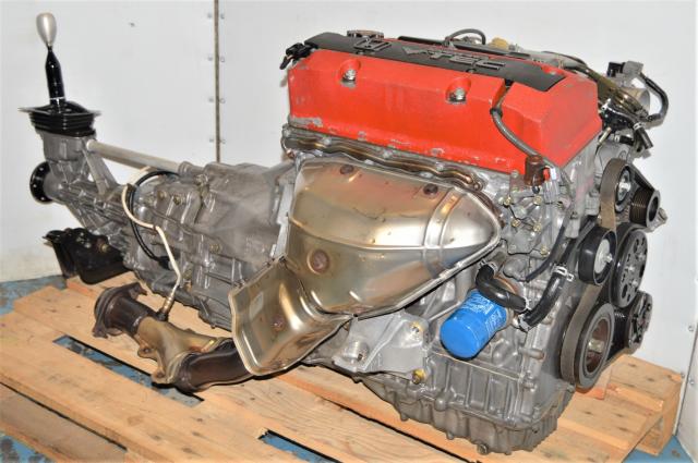 Used JDM Honda S2000 AP1 F20C 2000-2003 Replacement VTEC 2.0L Engine with Transmission Package for Sale