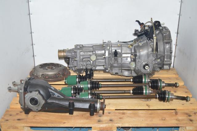 JDM Subaru Impreza WRX GD 02-05 Manual Pull-Type 5 Speed Transmission with 4.11 Rear Differential