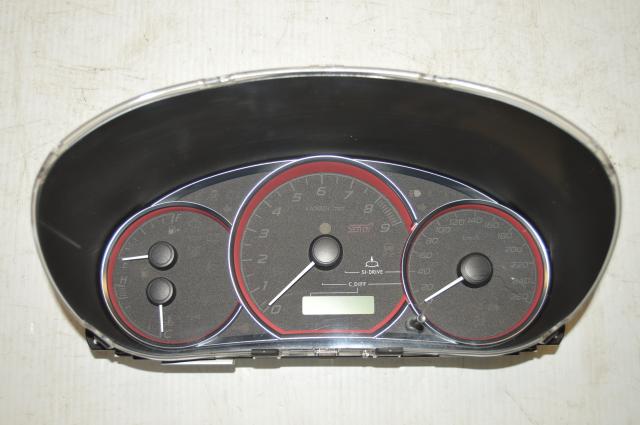 Subaru WRX STI GR 2008-2014 V10 Interior STI Instrument Cluster Speedometer For Sale