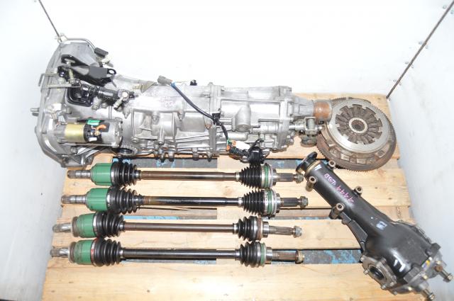 Subaru WRX 2002-2005 5-Speed Manual Pull-Type GD Swap with Axles, 4.444 LSD Rear Diff & Used Clutch for Sale