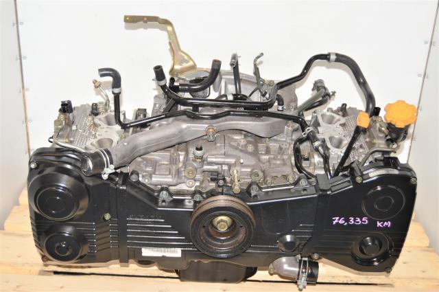 Used JDM DOHC 2.0L Long Block WRX 2002-2005 Replacement AVCS Engine Swap for Sale