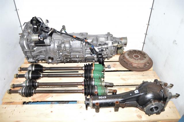 Subaru WRX 2002-2005 GDA Used 5-Speed Transmission Swap with Clutch, Axles & 4.444 Diff for Sale