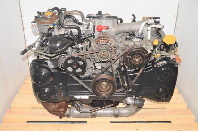 JDM Used EJ205 WRX 2002-2005 TGV Deleted Engine with AVCS for Sale with TF035 Turbo