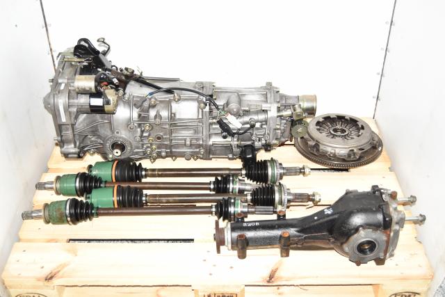 Used JDM 5 Speed WRX 2002-2005 Replacement GDA Manual Transmission with 4.11 Gear Ratio & Matching Rear Differential