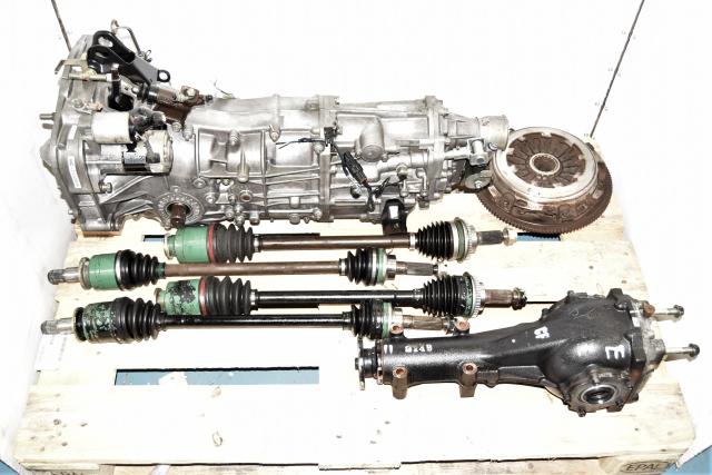 JDM WRX 2002-2005 GDA Pull Type 2.0L Replacement 5-Speed Used Manual Transmission with 4.444 Rear Differential