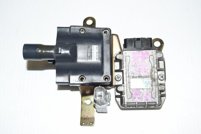 90919-02185 OEM Toyota Ignition Coil with used JDM 89621-12050 Igniter Chip for Sale