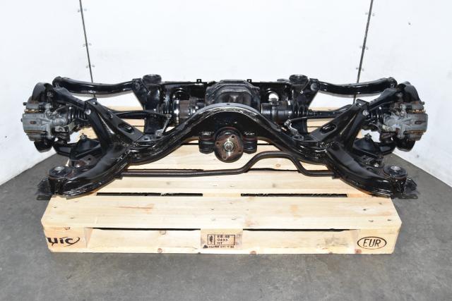 Used Nissan Silvia S14 240SX Rear Subframe for Sale with Rear Diff, Axles, Hubs, Rotors & Calipers