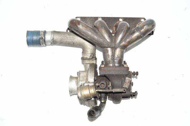 Used JDM Honda D-Series Turbo Manifold for Sale with Blown Turbocharger GReddy