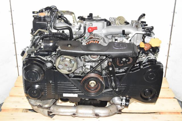 Used JDM Subaru WRX 2002-2005 TD04 EJ205 AVCS Replacement Engine for Sale