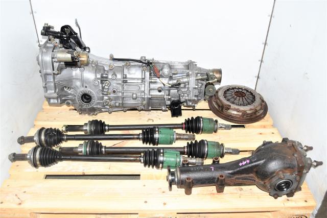 Used JDM Push-Type Legacy GT / WRX 2006-2014* 5-Speed Manual Transmission with GD Axles, Rear 4.444 LSD & Clutch for Sale