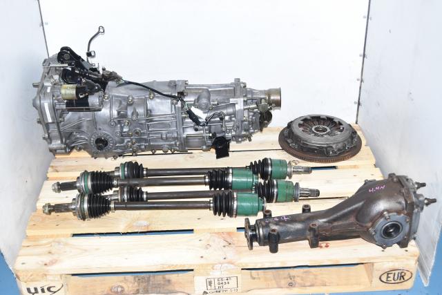Used JDM Subaru WRX GDA 2002-2005 5-Speed Manual Transmission with Rear 4.444 LSD, Axles & Clutch