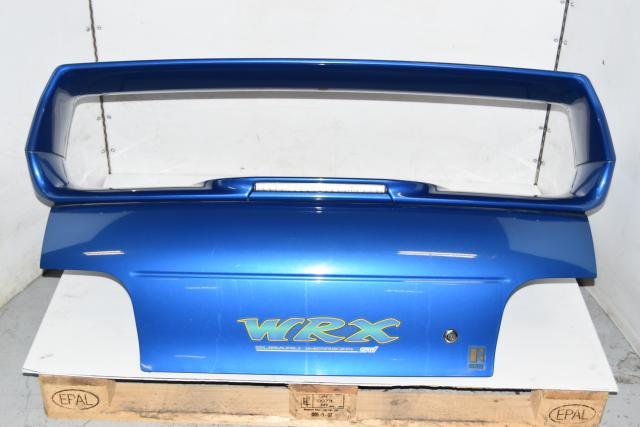 Used JDM GC8 OEM Type-RA STi 1999 WRB Complete Trunk Assembly with Spoiler for Sale