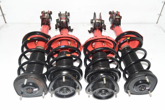 Used Red Subaru STi 2004-2007 5x100 Front & Rear Suspensions for Sale