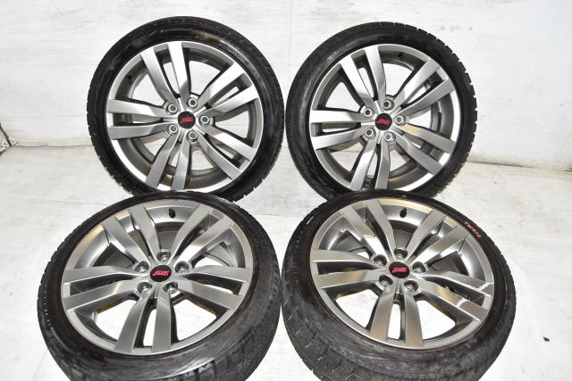 Used JDM Enkei OEM GR WRX STi 2008-2014 Replacement 5x114.3 18x8.5J Mags for Sale
