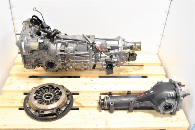 Used Subaru 4.444 Gear Ratio 5-Speed WRX 2002-2005 Transmission with Rear LSD & Clutch Assembly
