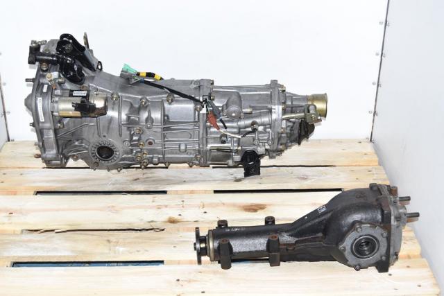 Used JDM Subaru 5-Speed Manual Push-Type 2006-2014* 4.444 Transmission Replacement with Rear LSD