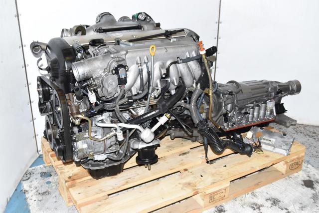 Used JDM Toyota 1JZ GTE Replacement Turbocharged 2.5L VVTi Engine Swap with Automatic Transmission