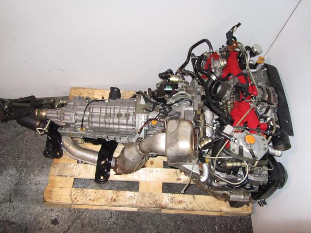 JDM EJ207DW7ER Engine TY856WB6JA 6 Speed DCCD Transmission Version 8 Spec-C