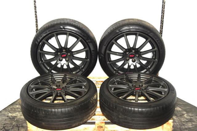 Used JDM Forester SJ STi Enkei OEM 5x100 18x7.5J Replacement Wheels for Sale with 215/45R18 Tires