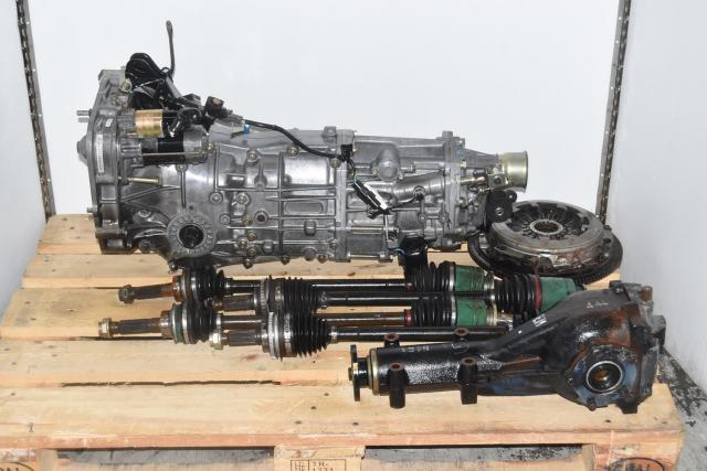GDA WRX 2002-2005 Manual Replacement JDM 5-Speed Transmission with Axles & Rear 4.444 LSD