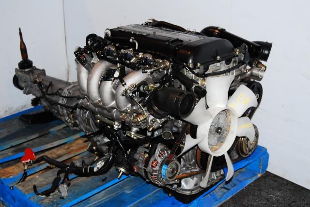 JDM NISSAN SR20DET S13 Blacktop Engine, SR20 Turbo Motor Manual Transmission Silvia, 180SX 240SX